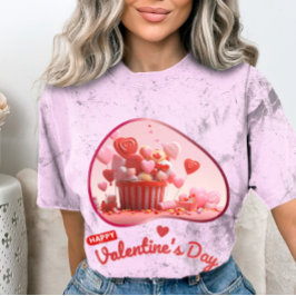 Var min Valentine? - Raring's Embrace T Shirt