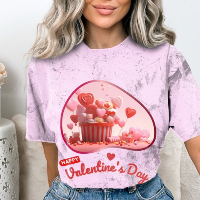 Var min Valentine? - Raring's Embrace T Shirt (Skapare uppladdad)