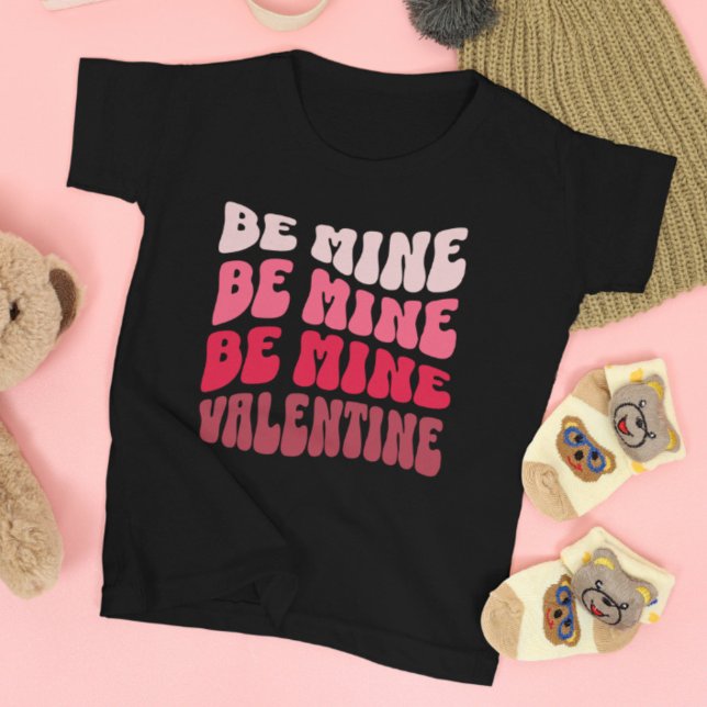 Var min Valentine Retro Wave T Shirt (Skapare uppladdad)