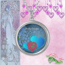 Var min Valentine Romantic Ro, svepande hjärtblått