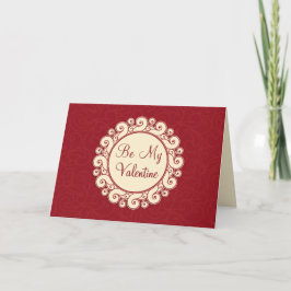 Var min Valentine Swirl Helgkort