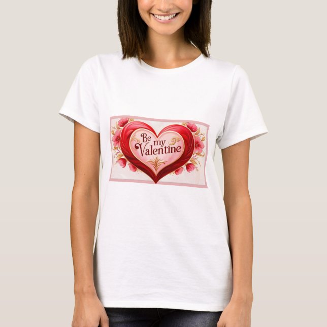 Var min Valentine T Shirt (Framsida)