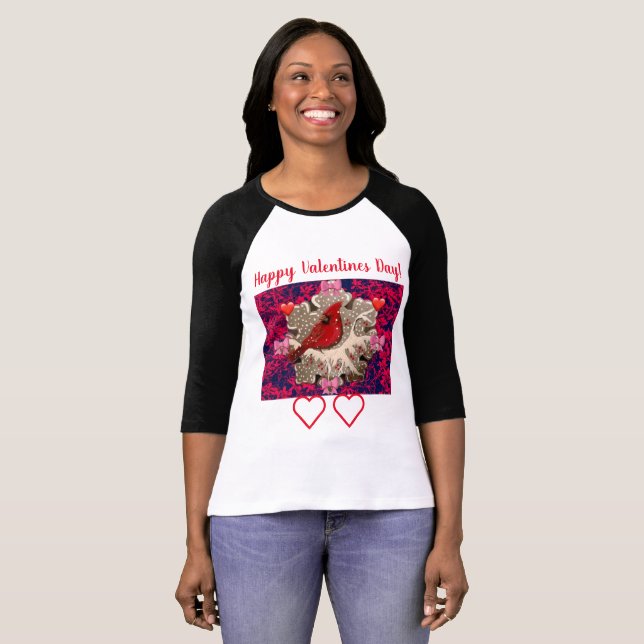 Var min Valentine! T Shirt (Hel framsida)