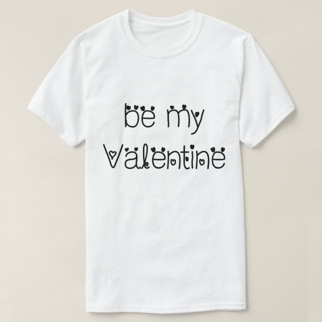 Var min Valentine T Shirt (Design framsida)