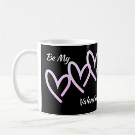 Var min Valentine Triple Heart Coffe Mugg