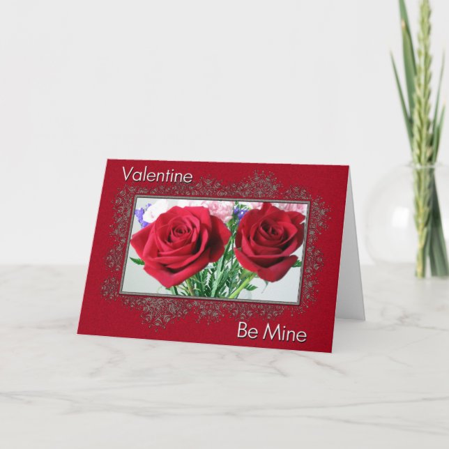 Var min Valentine Twin Ro Helgkort (Framsida)