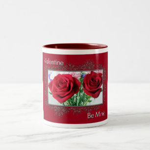 Var min Valentine Twin Ro Två-Tonad Mugg