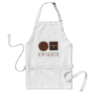 Var min Valentine Valentines choklad Bonbon Candy Förkläde