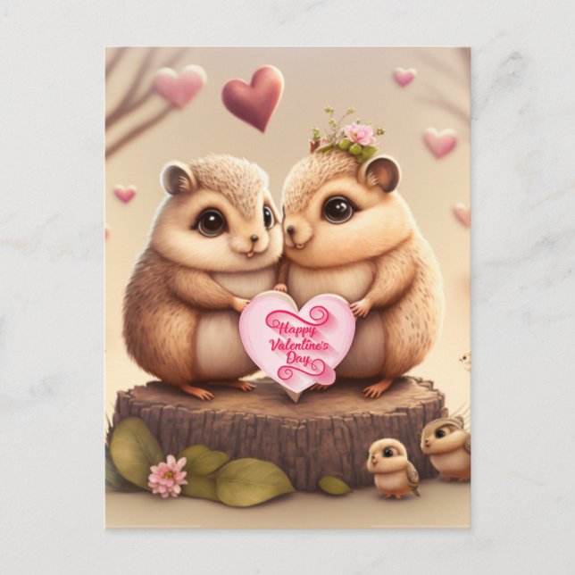 Var min Valentine Vykort (Framsida)