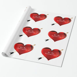 Var min Valentine Wrapping Papper Presentpapper