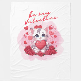 Var min valentinfilt fleecefilt