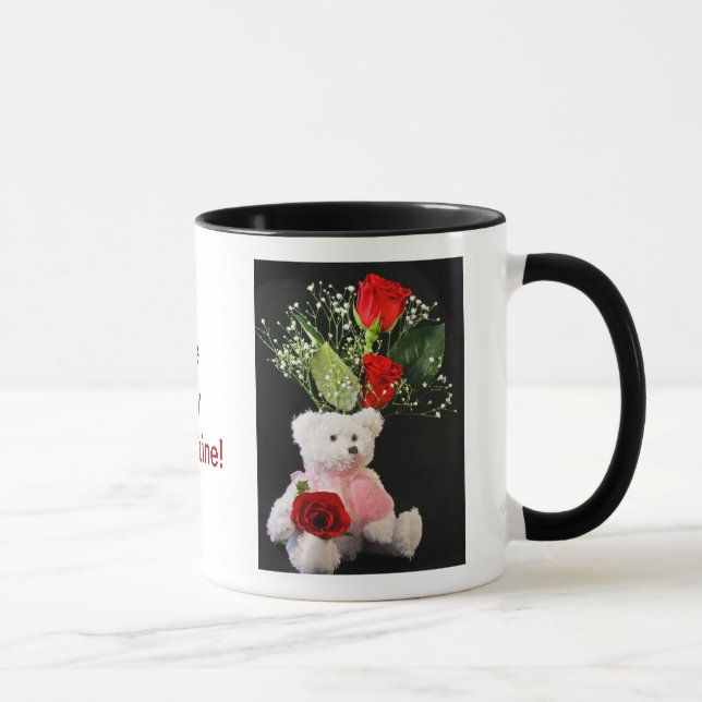 Var min valentinkaffekopp med björnen och ro mugg (Höger)