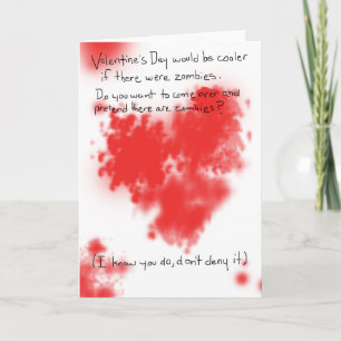 Var min, Zombie Valentine Helgkort
