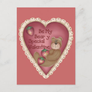 Var mina Beary Speciella vykort för Valentine