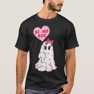 Var mina Boo Cute-Valentineser Ghost Rosa Valentin T Shirt
