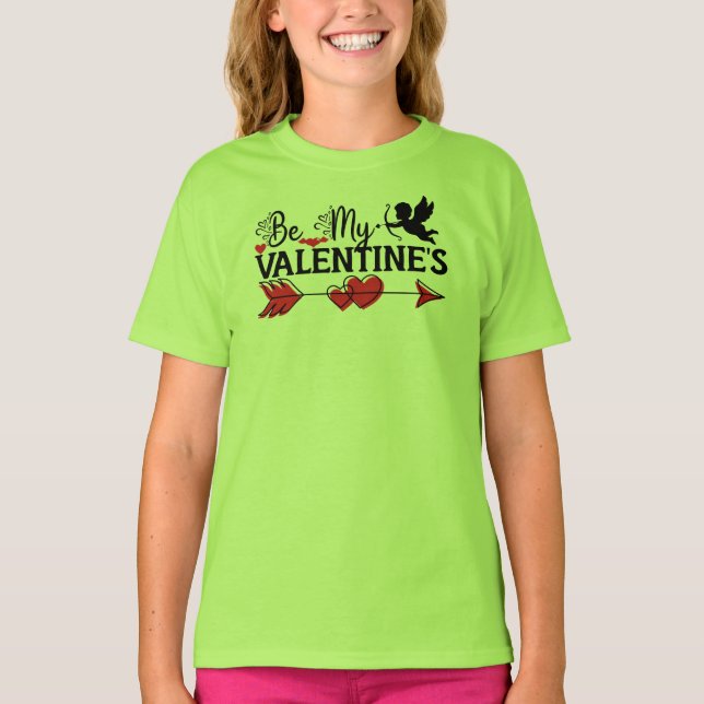 Var mina hjärtans? t shirt (Framsida)
