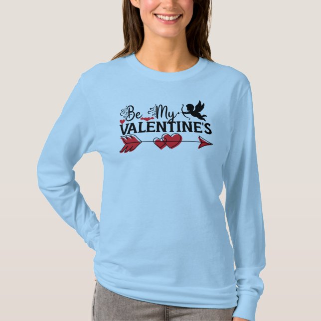 Var mina hjärtans? t shirt (Framsida)