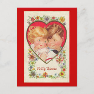 Var mina Valentine Kids Helg Vykort