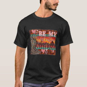 Var mina Valentines day Cowboybollar Westerna Land T Shirt