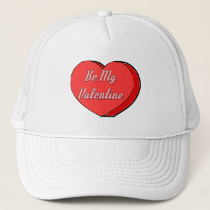 Var mina Valentineser Candy Heart Teckning Keps