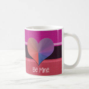 Var mitt hjärtans reflekterande hjärta kaffemugg