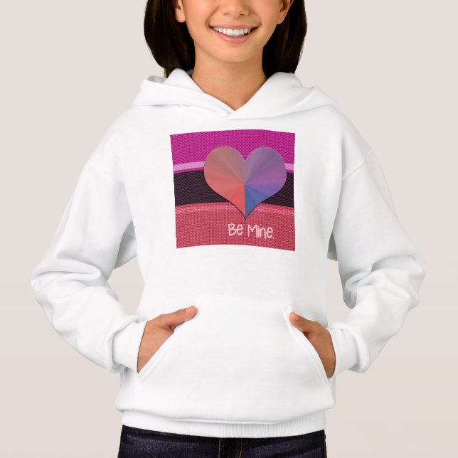 Var mitt hjärtans reflekterande hjärta tee shirt (Framsida)