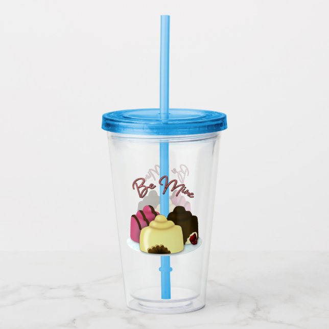 Var mitt på Alla hjärtans dag-godis Take Away Mugg (Framsida)