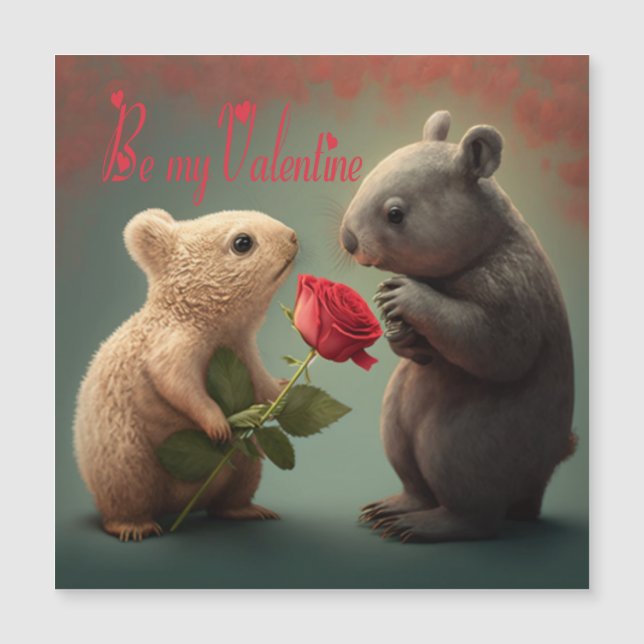 Var mitt Valentine Card (Framsida)