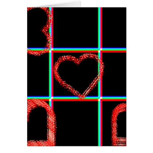 Var mitt Valentine Card Hälsningskort (Framsidan)