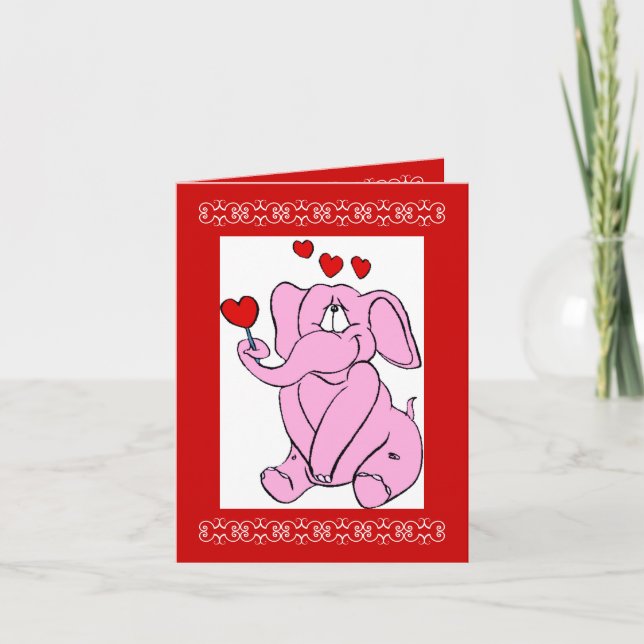 Var mitt Valentine Card Helgkort (Framsida)
