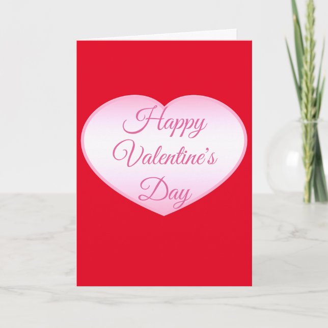 Var mitt Valentine Card Kort (Framsida)