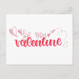 Var mitt Valentine-kort Vykort