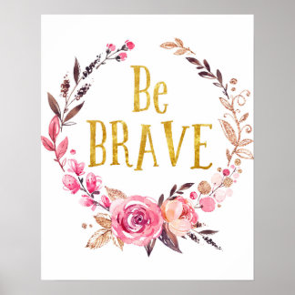 Var Modig Boho Woodland Baby Nursery Print Poster