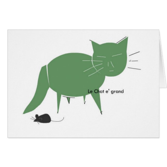 Var modig hälsningskort (Framsidan Horizontal)