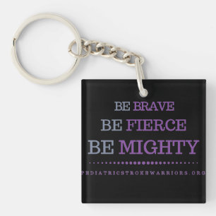 Var modig keychain