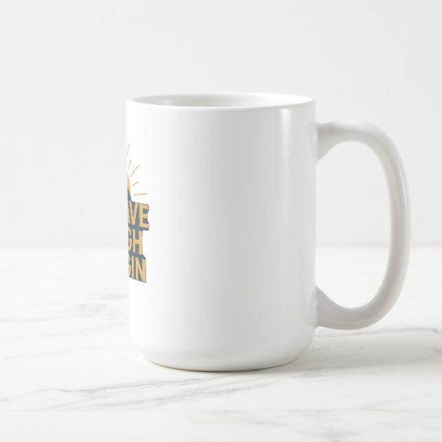 Var Modig Nog Att Börja - Motivationsberg   Kaffemugg (Höger)