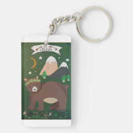 "Var Modig" nyckelkedja