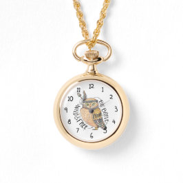 Var Modig Vild och fritt Uggla Armbandsur