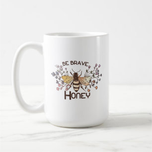 Var Modiga honungsbin Kaffemugg