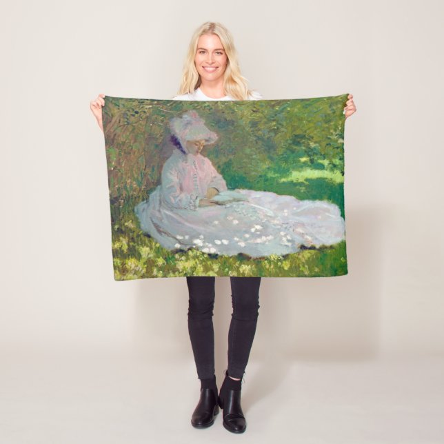 Vår, Monet Fleecefilt (På plats)