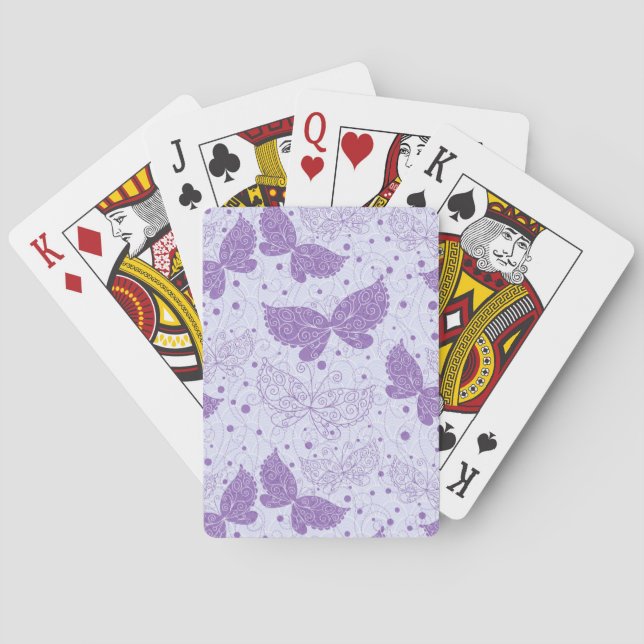 Vår Mönster Casinokort (Baksidan)