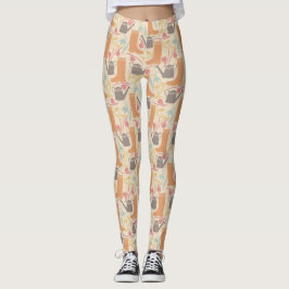 Vår  Mönster Leggings