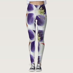 Vår Mood Abstrakt Art & Flowers Leggings