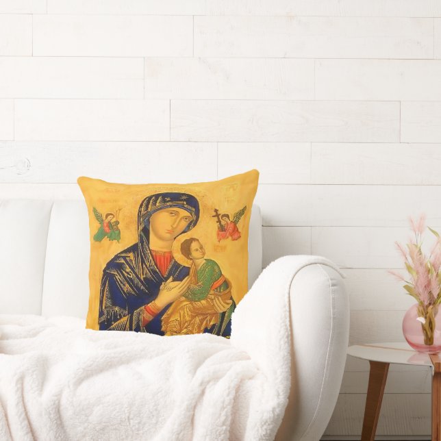 Vår Mor i Perpetual Help Kudde (Soffa)