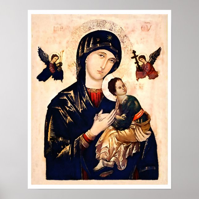 Vår Mor i Perpetual Help Poster (Framsidan)