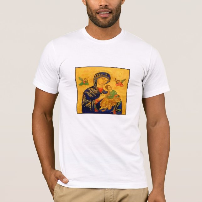 Vår Mor i Perpetual Help T Shirt (Framsida)