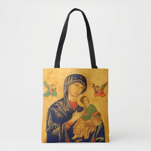 Vår Mor i Perpetual Help Tygkasse (Framsida)