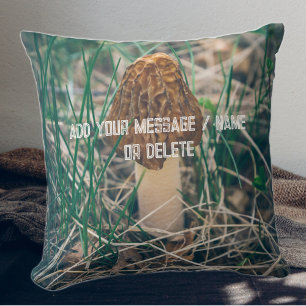Vår Morel Mushroom Kudde