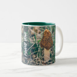 Vår Morel Mushroom Två-Tonad Mugg