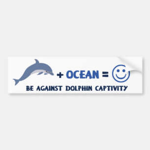 VAR MOT DELFINFÅNGENSKAP BILDEKAL
